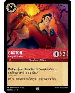 Gaston - Arrogant Hunter