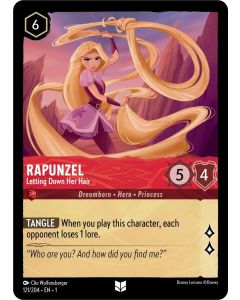 Rapunzel - Letting Down Her Hair