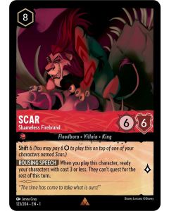 Scar - Shameless Firebrand