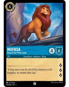 Mufasa - King of the Pride Lands