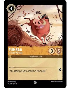 Pumbaa - Friendly Warthog