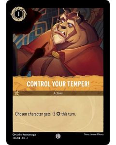 Control Your Temper!