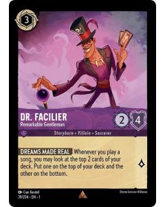 Dr. Facilier - Remarkable Gentleman