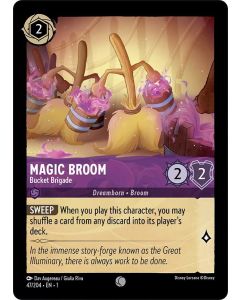 Magic Broom - Bucket Brigade