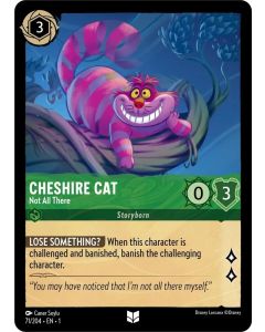 Cheshire Cat - Not All There