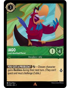 Iago - Loud-Mouthed Parrot