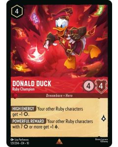 Donald Duck - Ruby Champion