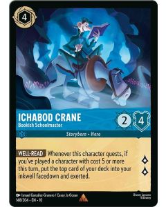 Ichabod Crane - Bookish Schoolmaster