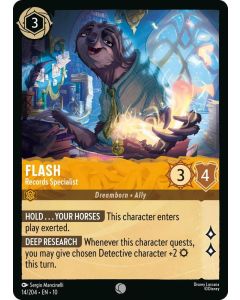 Flash - Records Specialist