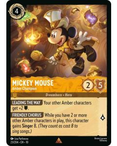 Mickey Mouse - Amber Champion
