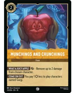 Munchings and Crunchings