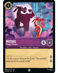 Mushu - Braggin' Dragon