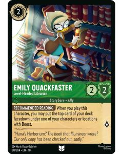 Emily Quackfaster - Level-Headed Librarian