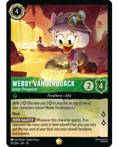 Webby Vanderquack - Junior Prospector