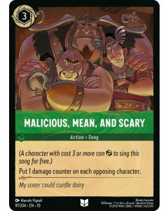 Malicious, Mean, and Scary