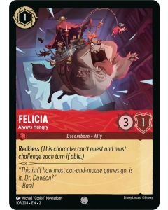 Felicia - Always Hungry