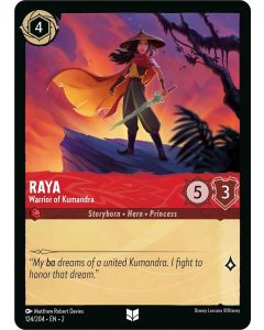Raya - Warrior of Kumandra
