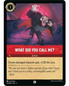 What Did You Call Me?