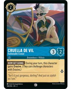 Cruella De Vil - Fashionable Cruiser