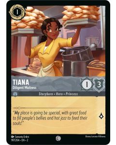 Tiana - Diligent Waitress