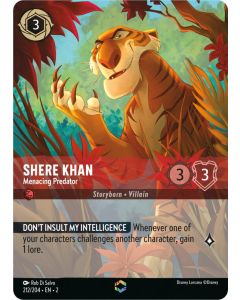 Shere Khan - Menacing Predator (Enchanted)