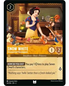 Snow White - Unexpected Houseguest