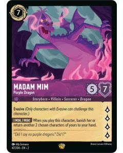 Madam Mim - Purple Dragon