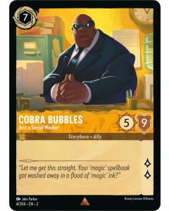Cobra Bubbles - Just a Social Worker