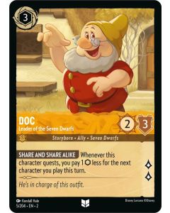 Doc - Leader of the Seven Dwarfs