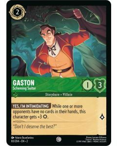 Gaston - Scheming Suitor