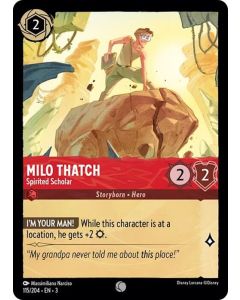 Milo Thatch - Spirited Scholar