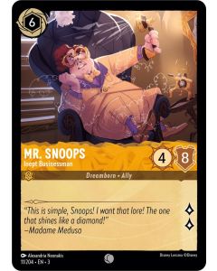 Mr. Snoops - Inept Businessman