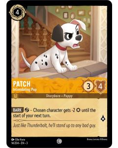 Patch - Intimidating Pup