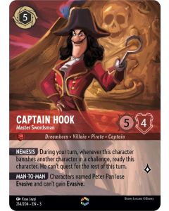 Captain Hook - Master Swordsman (Enchanted)