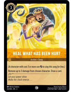 Heal What Has Been Hurt