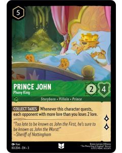 Prince John - Phony King