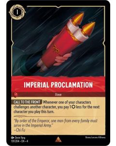 Imperial Proclamation