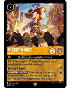 Mickey Mouse - Musketeer Captain