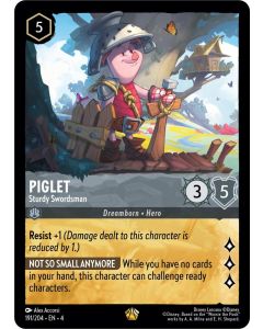 Piglet - Sturdy Swordsman