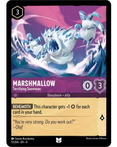 Marshmallow - Terrifying Snowman