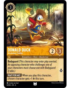 Donald Duck - Musketeer Soldier