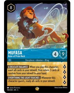 Mufasa - Ruler of Pride Rock