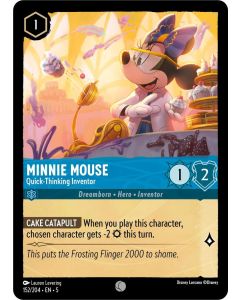 Minnie Mouse - Quick-Thinking Inventor