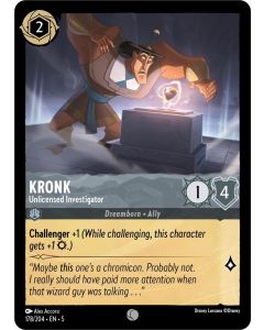 Kronk - Unlicensed Investigator