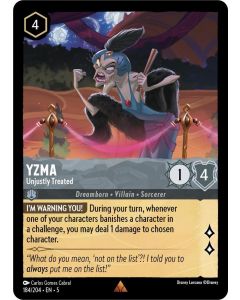 Yzma - Unjustly Treated