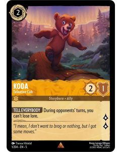 Koda - Talkative Cub