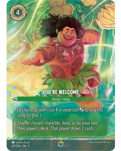 You're Welcome (Enchanted)