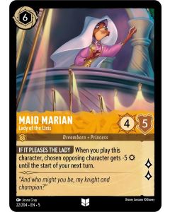 Maid Marian - Lady of the Lists
