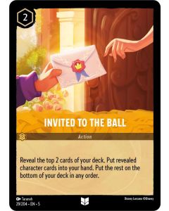 Invited to the Ball