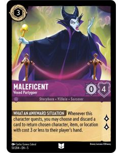 Maleficent - Vexed Partygoer